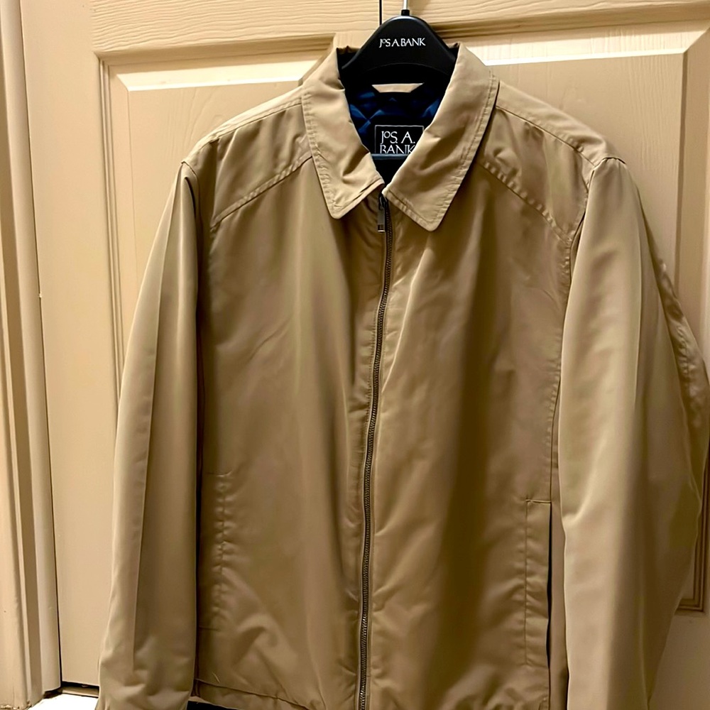 Jos.a.Bank Tan Jacket & Coat size Medium